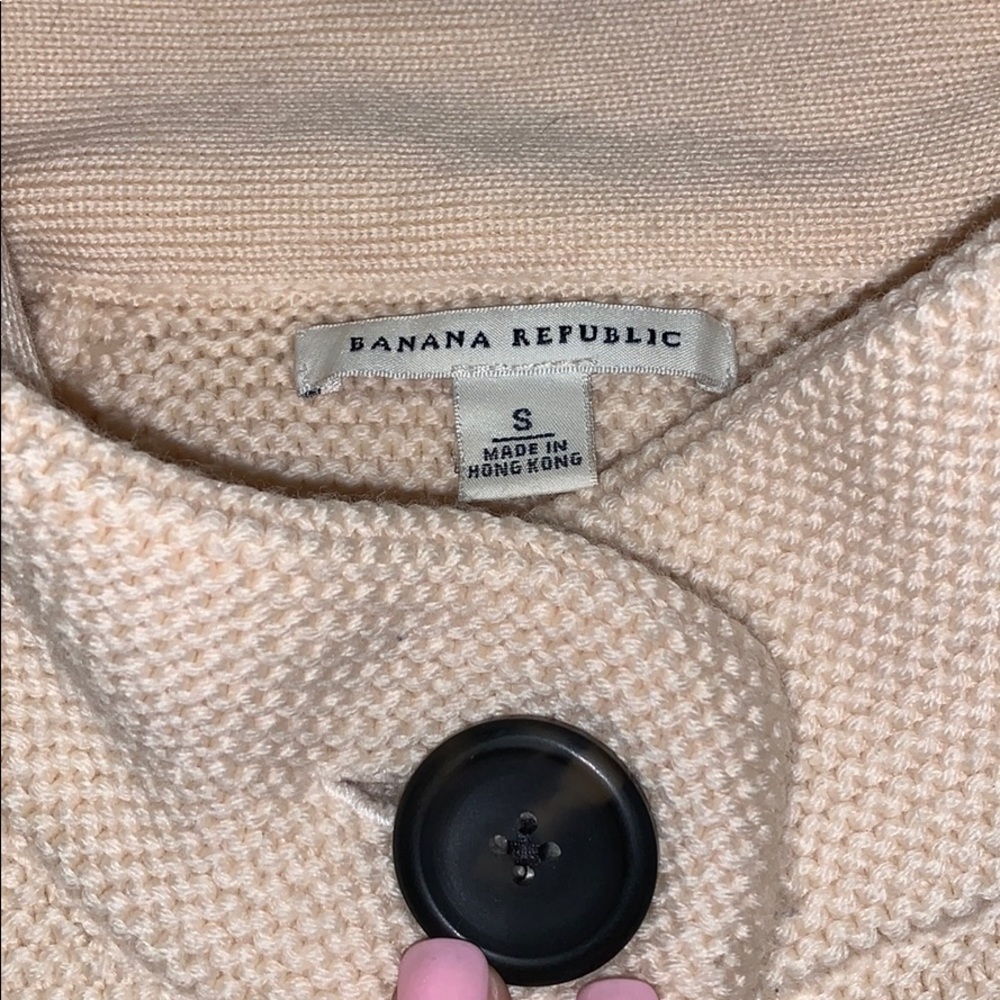 Banana Republic Button Up Cardigan/Cape - Picture 2 of 5